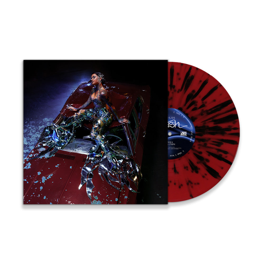 Crash Limited Edition Red with Black Splatter Vinyl