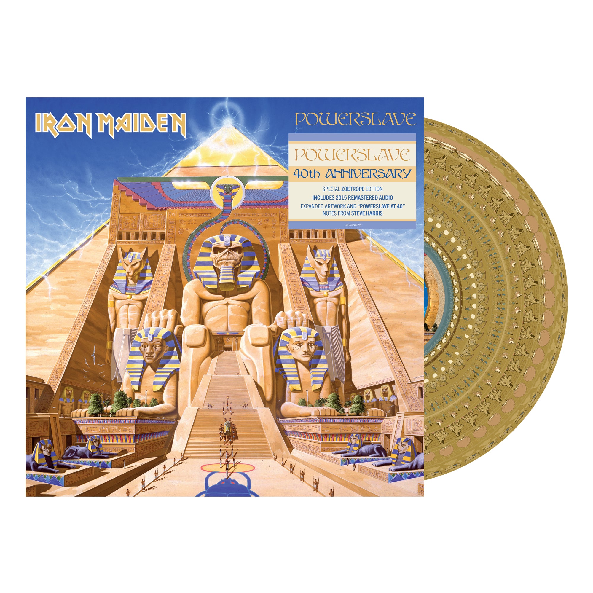 Powerslave - 40th Anniversary Limited Edition Zoetrope Vinyl