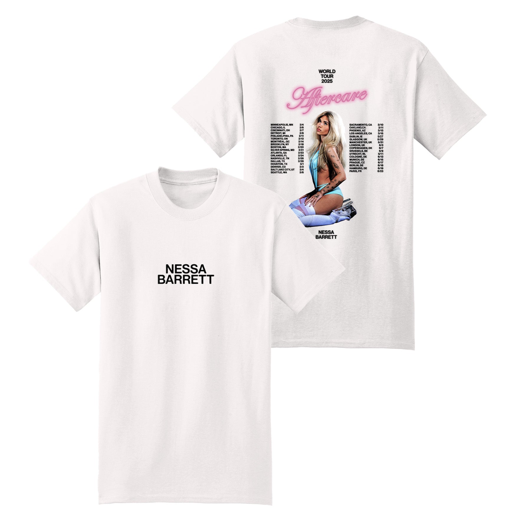 Aftercare World Tour Presale Tee