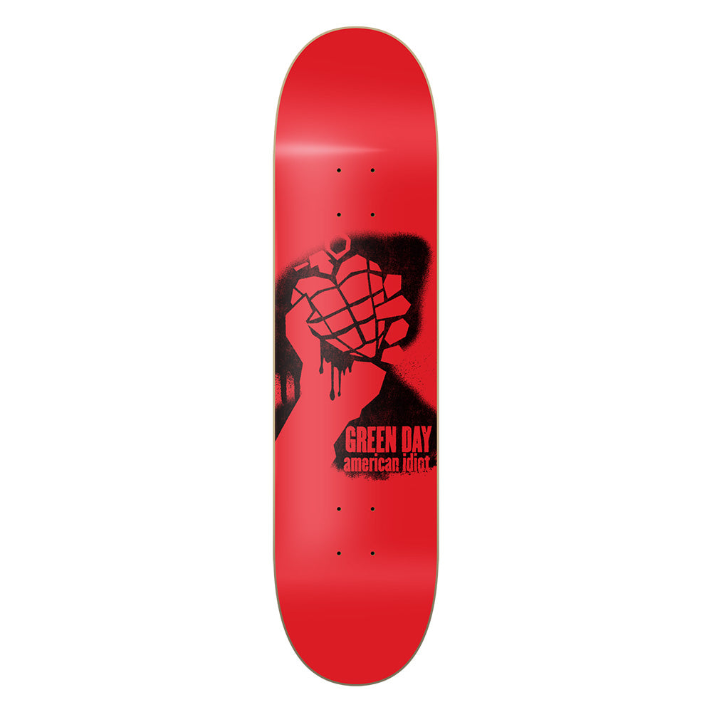 American Idiot Heart Grenade Skate Deck