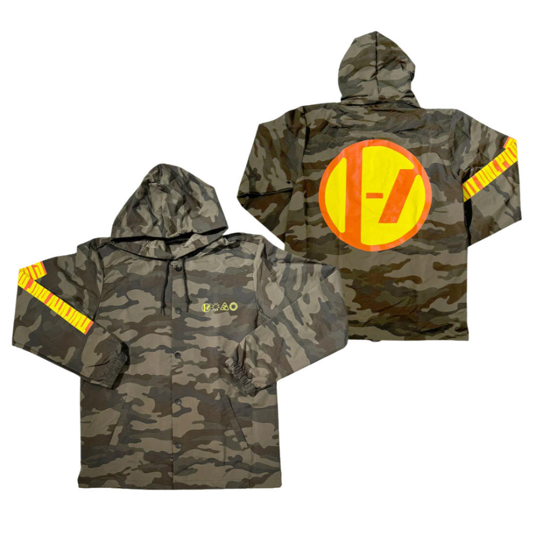 Clancy Camo Windbreaker