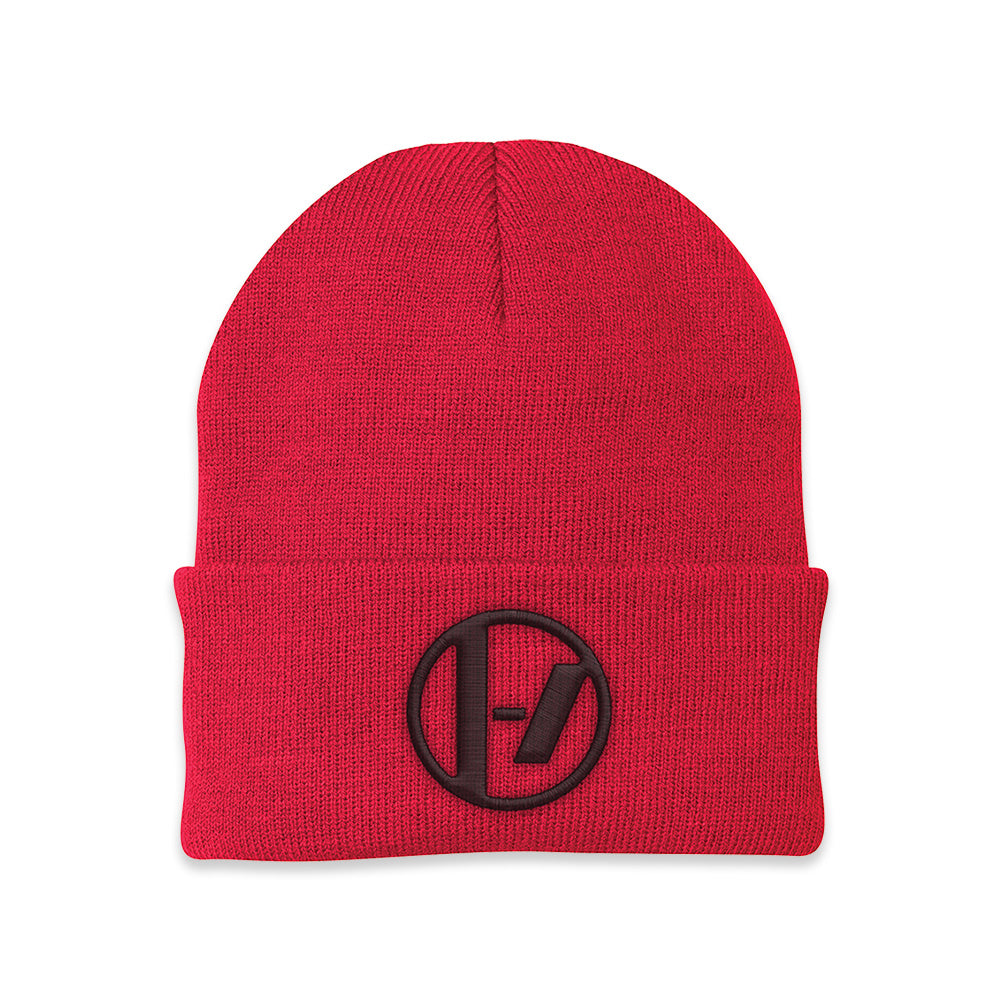 Logo Red Beanie