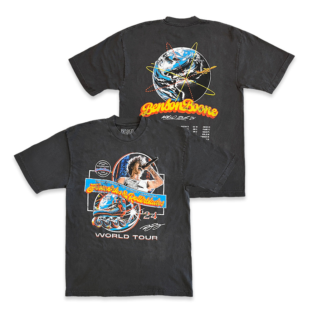 Fireworks & Rollerblades Tour Tee