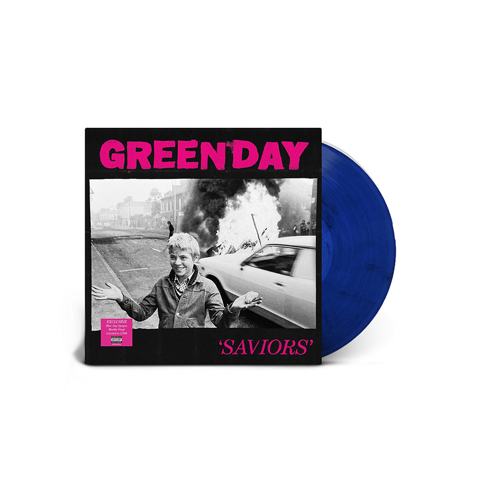 SAVIORS Lt Ed Store Exclusive Bluejay Marble Vinyl LP