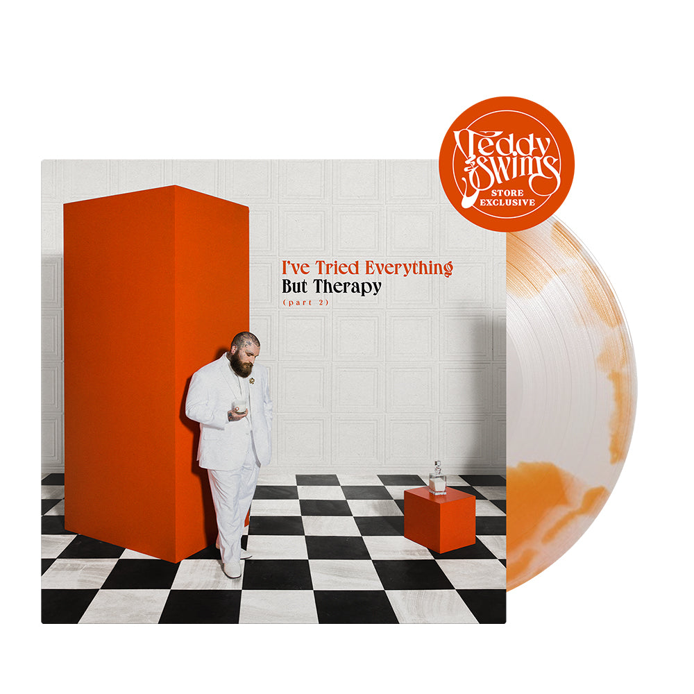 I've Tried Everything But Therapy (Part 2) Orange Sunrise Vinyl LP