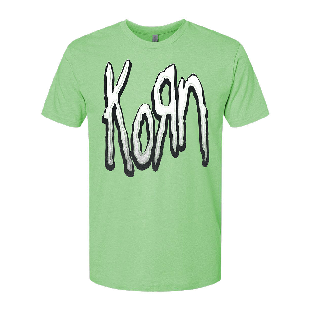 KoRn Logo Green T-Shirt