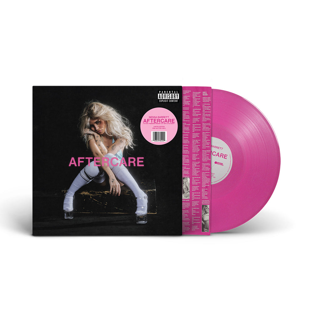 AFTERCARE Pink Glitter Vinyl LP