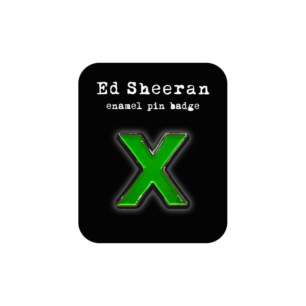 x (10th Anniversary Edition) Limited Edition Pin Badge