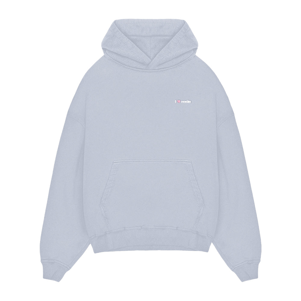 ‘i heart rosie’ icy hoodie