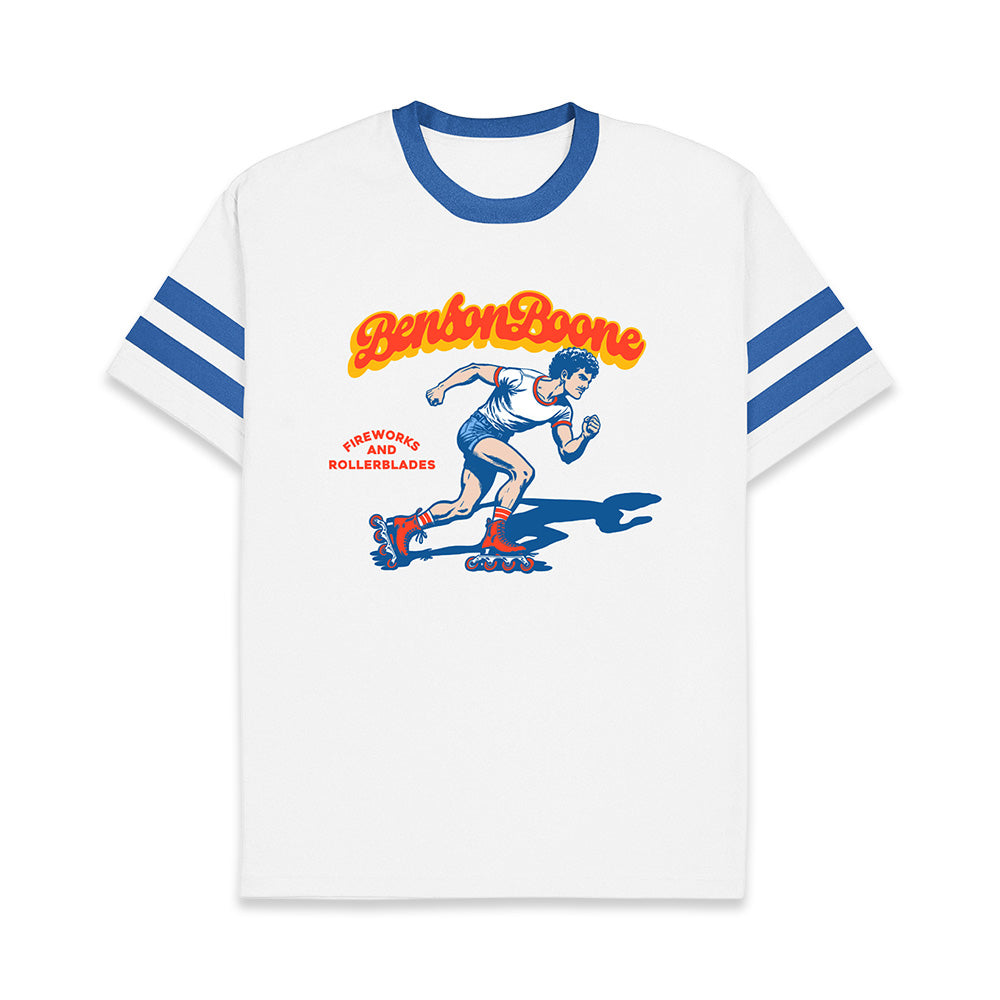 Rollerblading Benny Ringer Tee