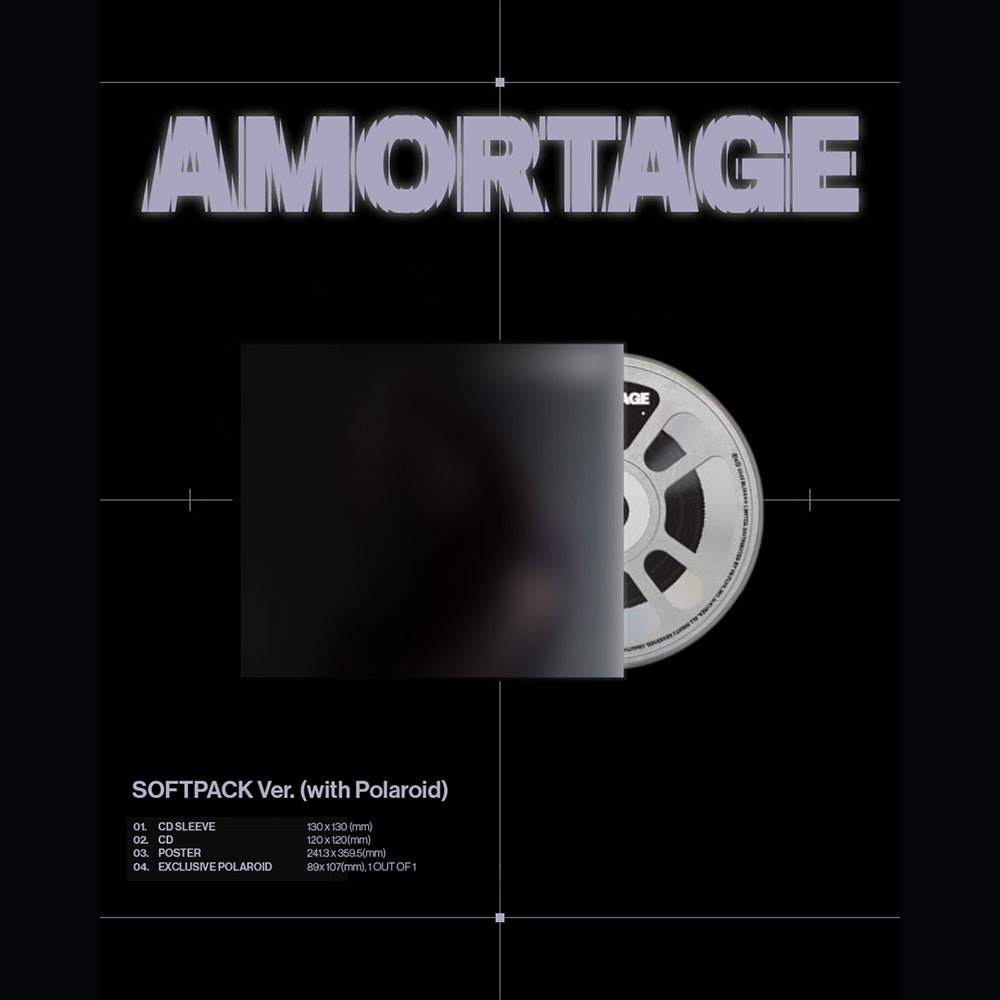 AMORTAGE - Polaroid softpack CD