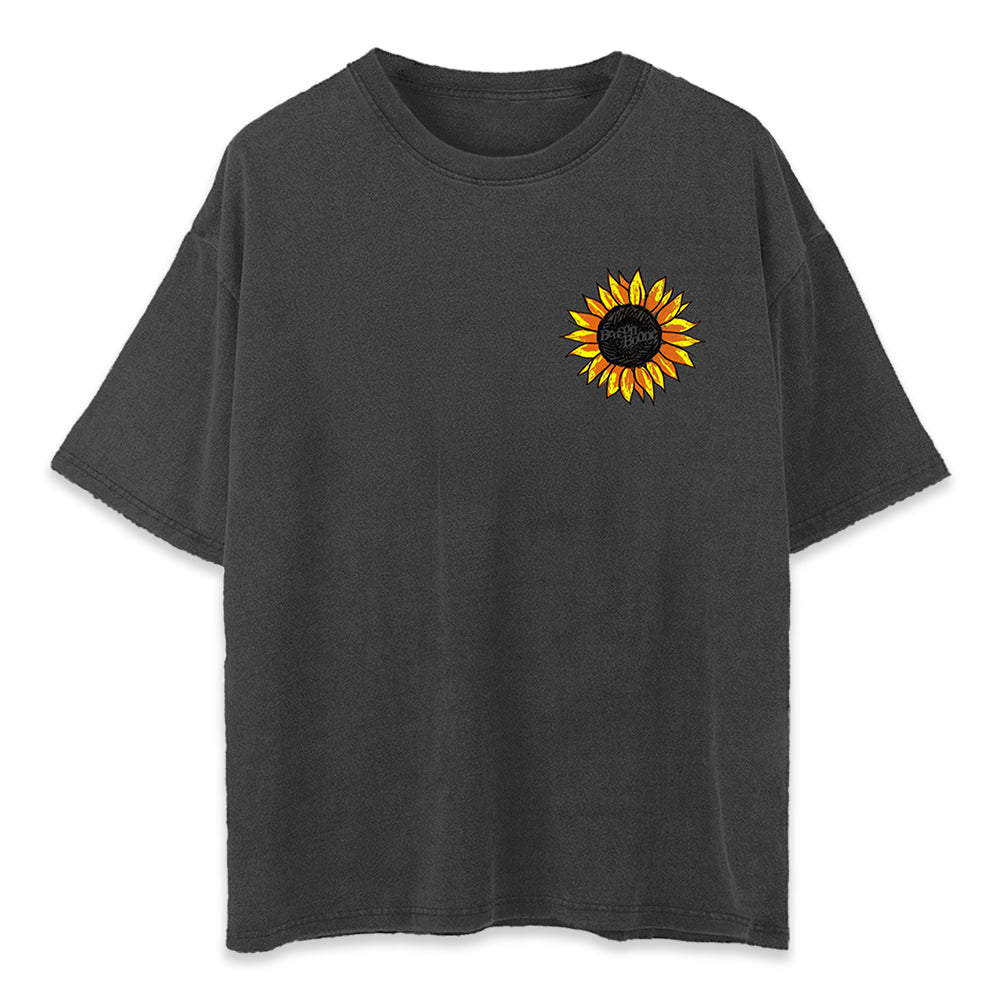 Sunflower Black Tee