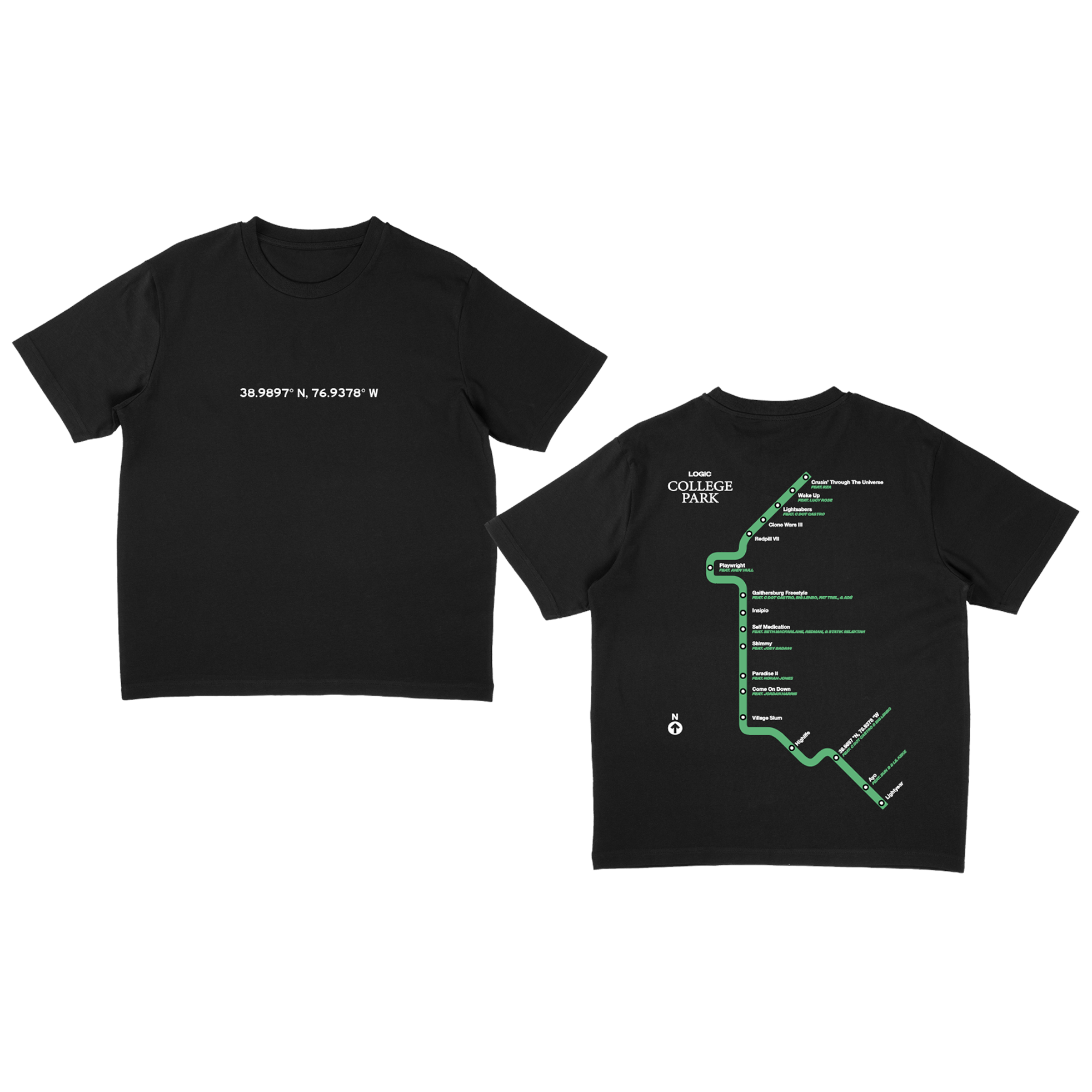 Subway Coordinates T-Shirt