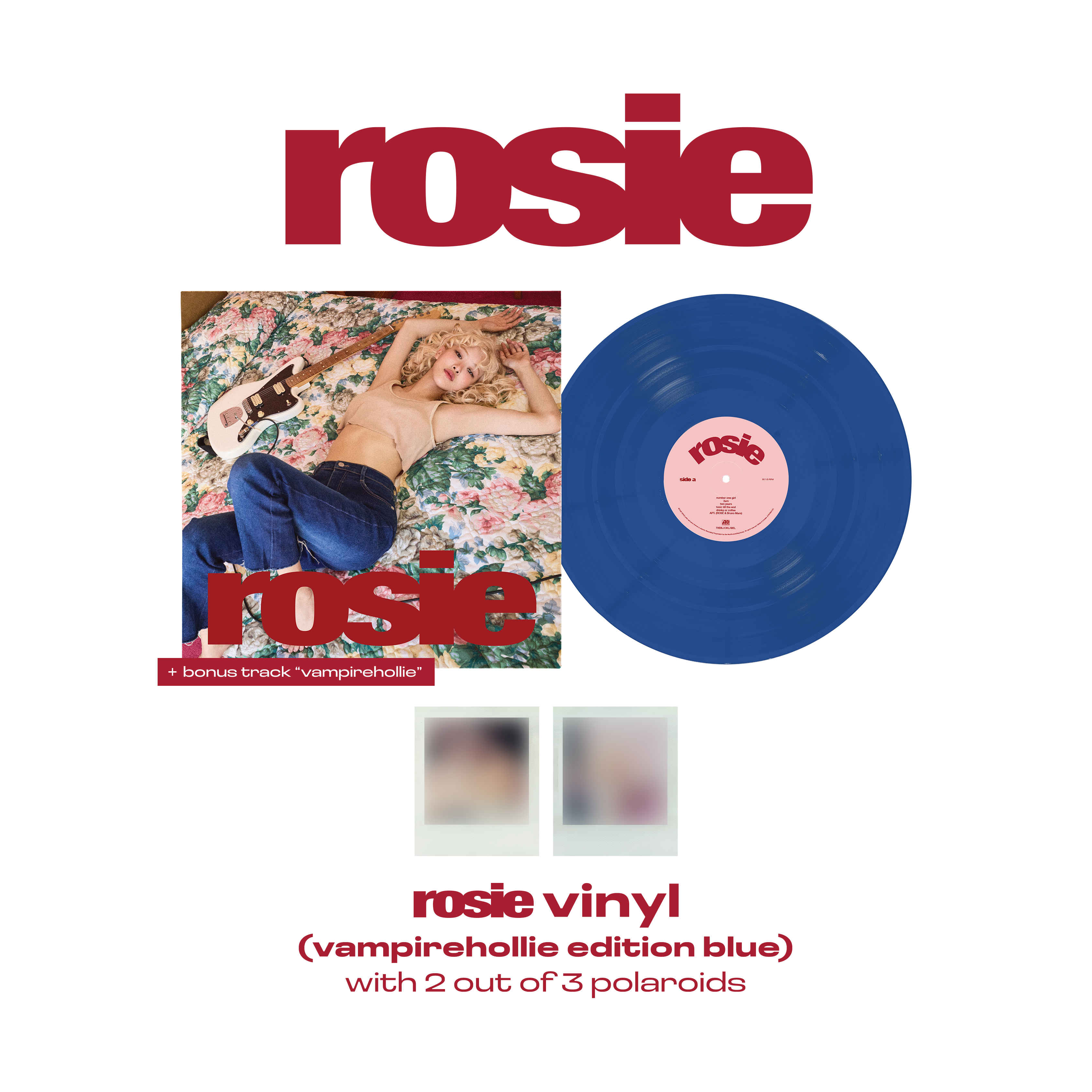 rosie vinyl (vampirehollie edition blue)