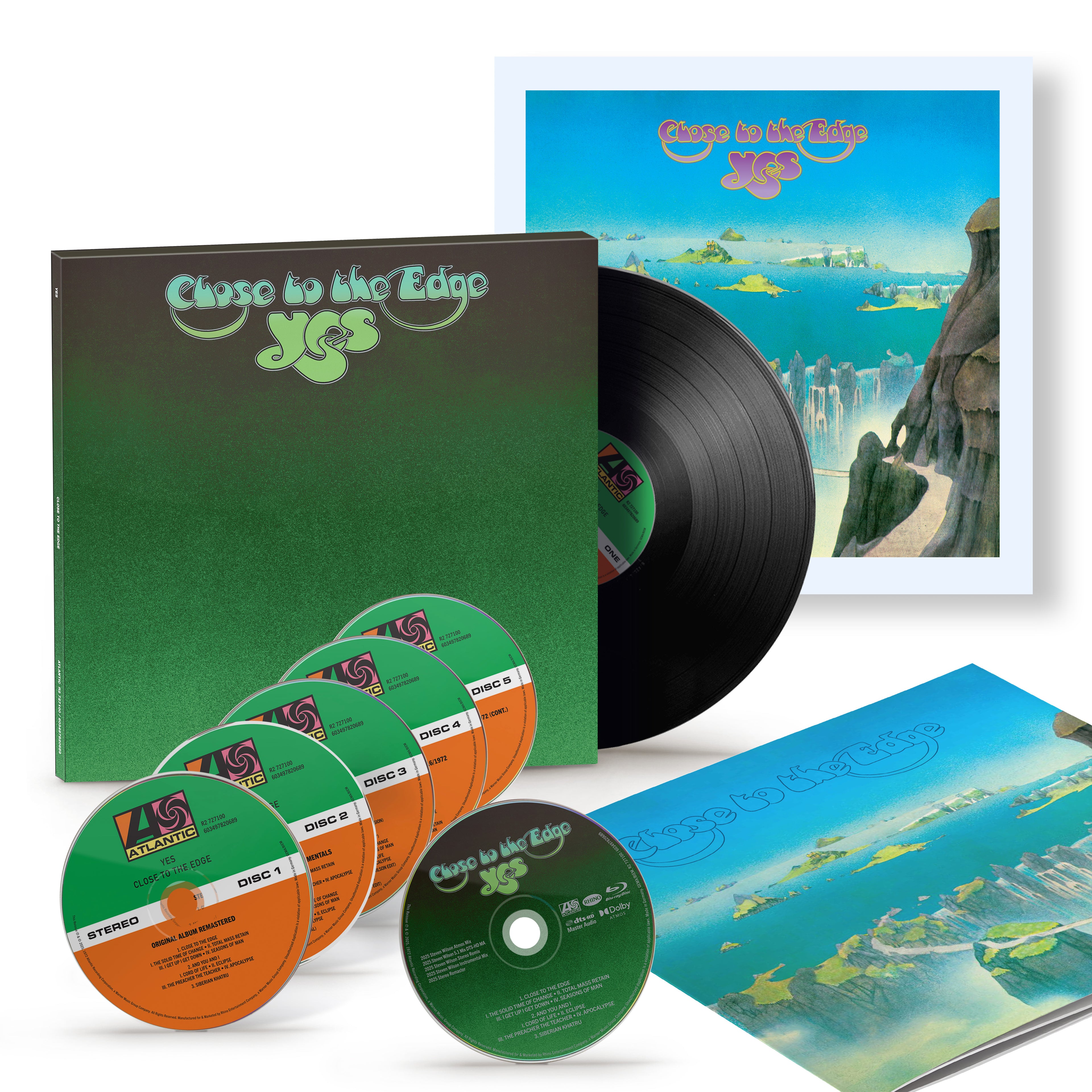 Close To The Edge (Super Deluxe) (LP/5CD/BD)