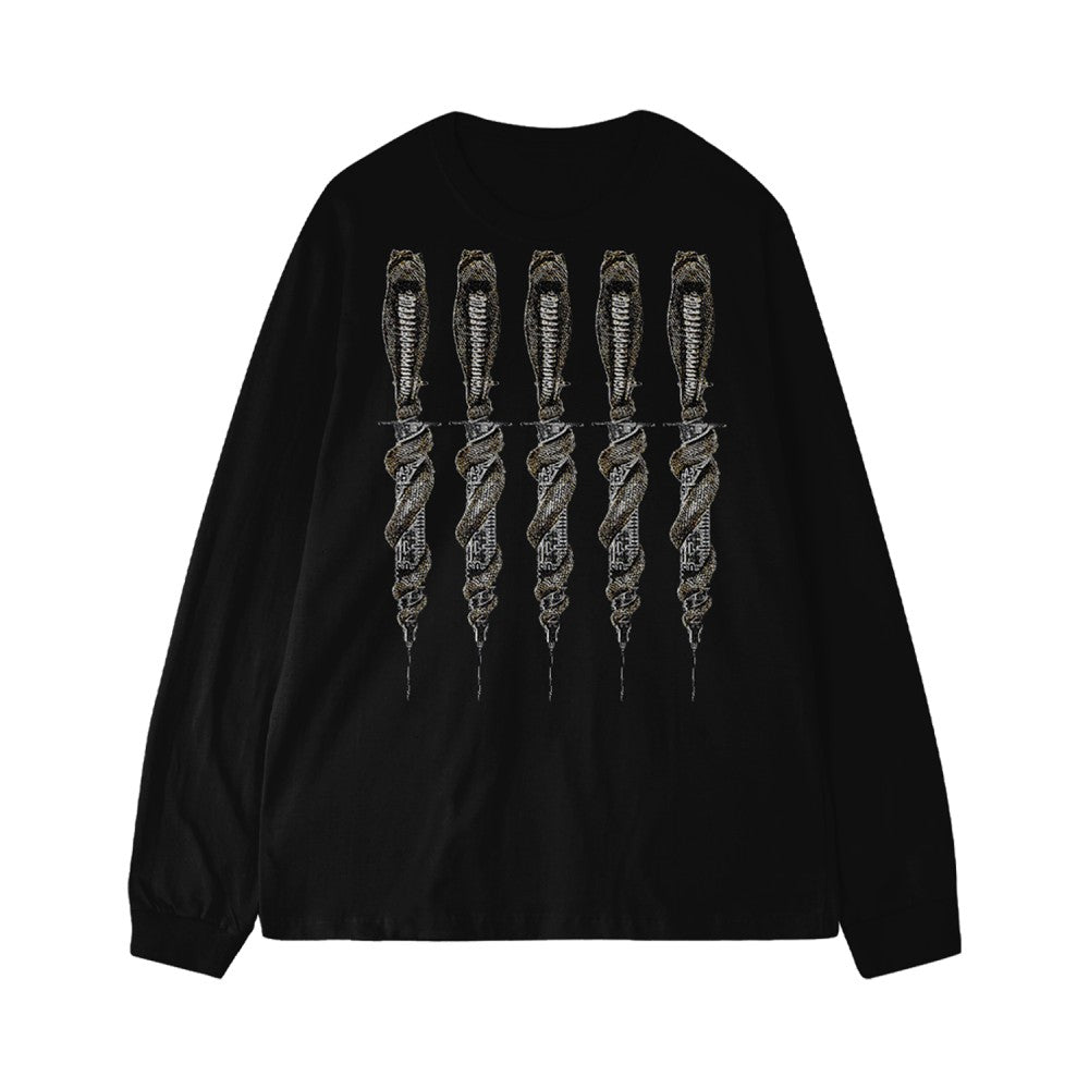 SICK Syringe Long Sleeve T-Shirt