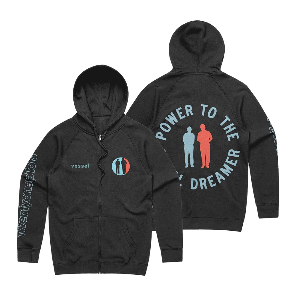 Vessel Power To The Local Dreamer Zip Up