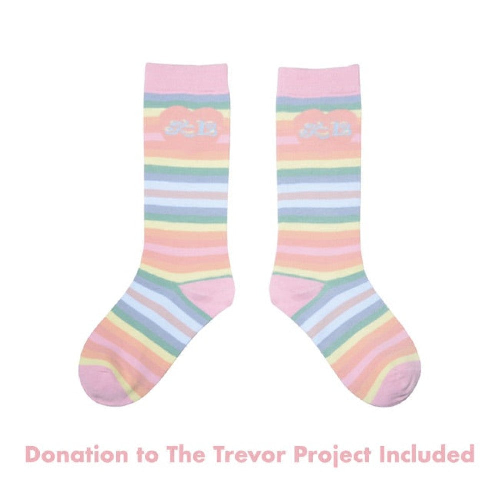 K-12 Rainbow Socks